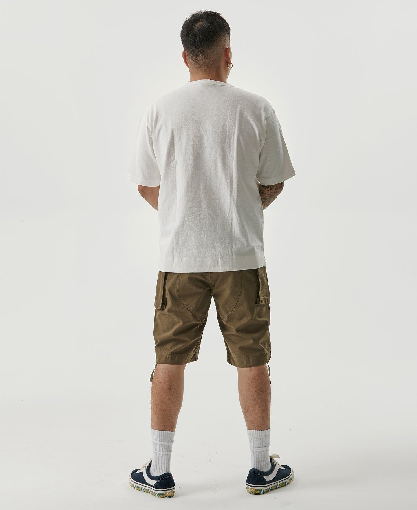 9.8 oz Cotton Classic Pocket T-Shirt - White Product Image