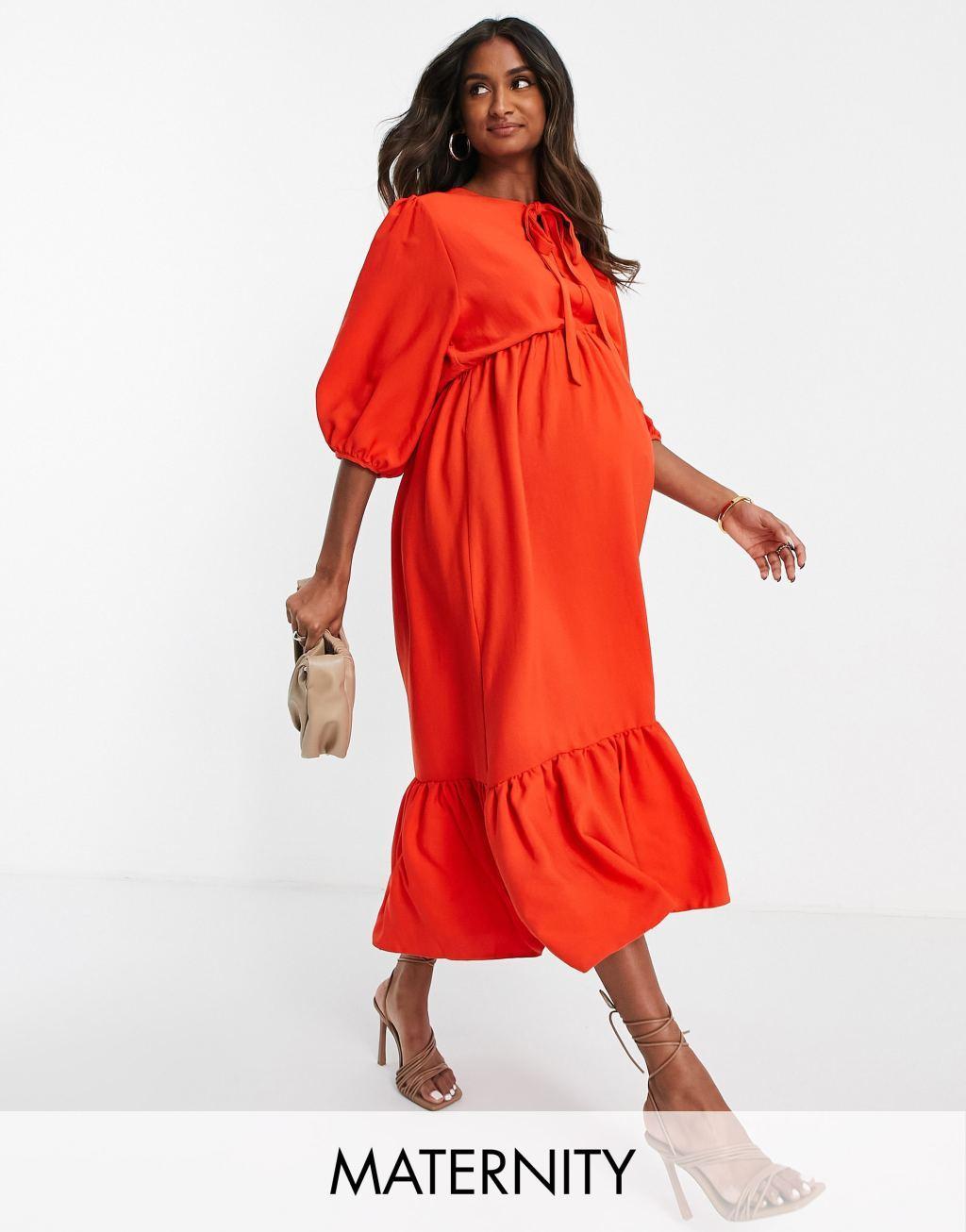 Queen Bee maternity smock dress Product Image