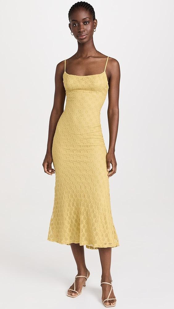 BARDOT Adoni Mesh Midi Dress | Shopbop Product Image