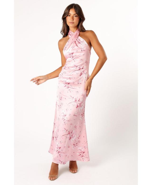 Petal and Pup Womens Mila Halterneck Maxi Dress Product Image