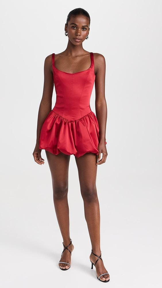 Amanda Uprichard Bettina Skort Romper | Shopbop Product Image