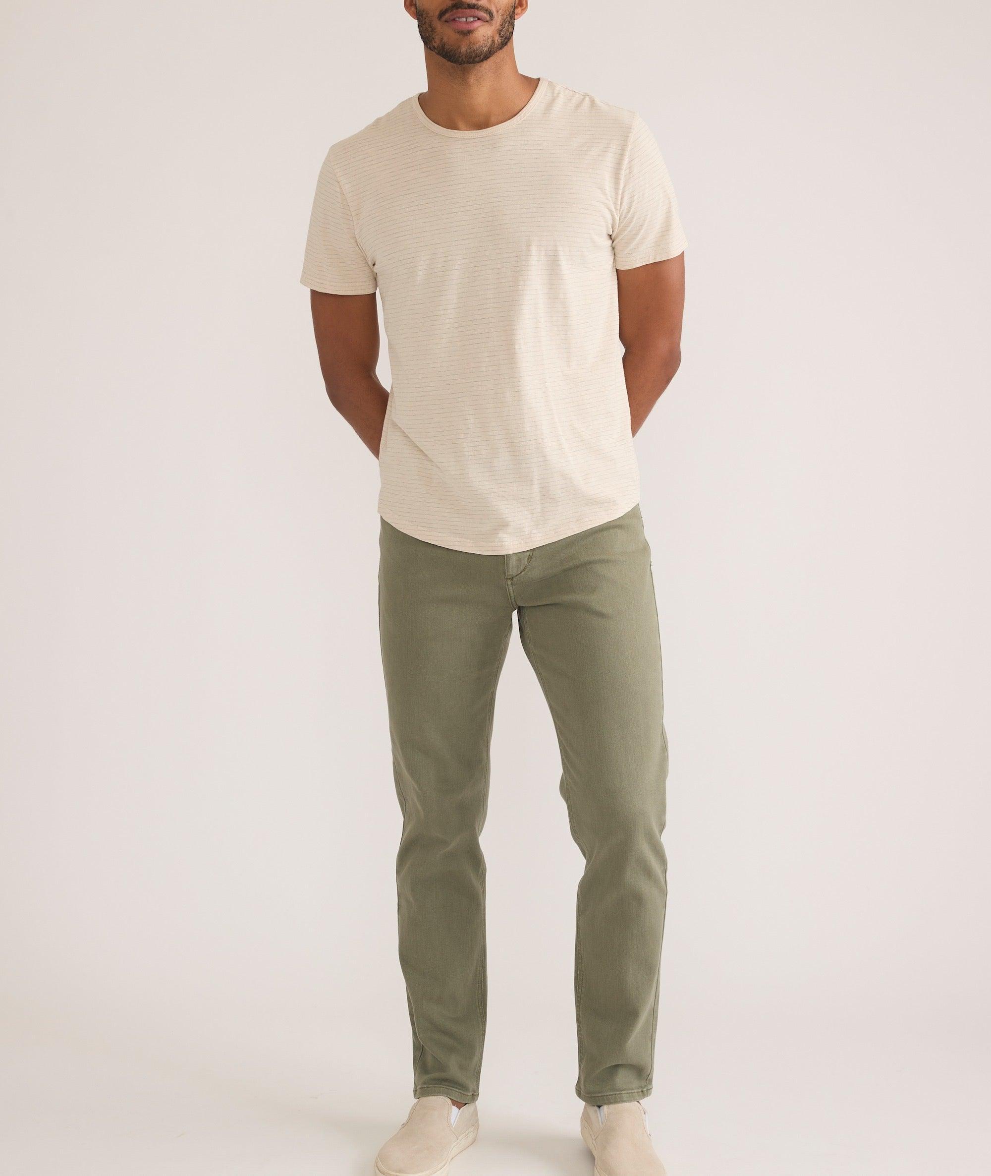 5 Pocket Athletic Fit Twill Pant Product Image