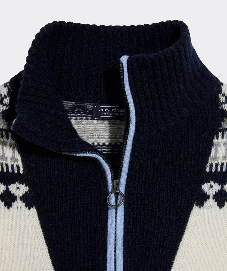 Quarter-Zip Sweater Product Image