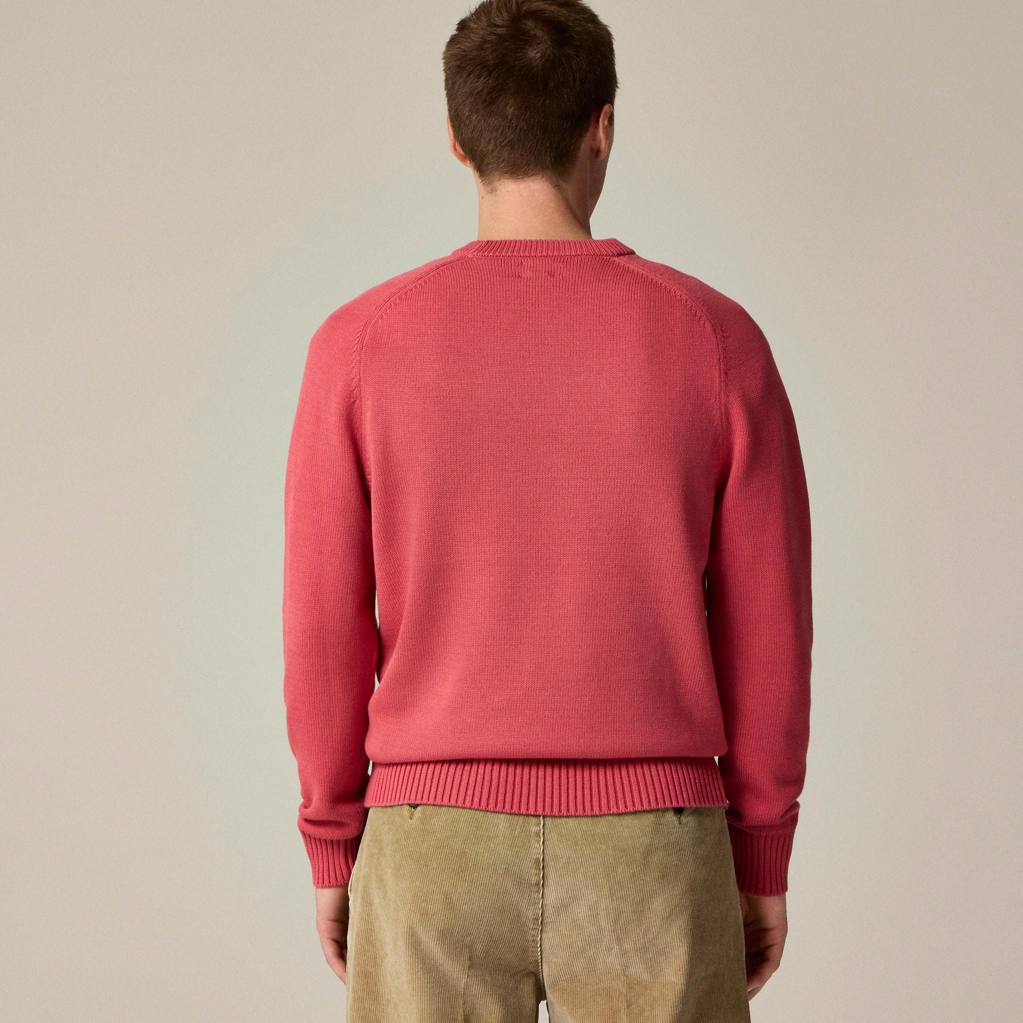 Heritage cotton crewneck sweater Product Image