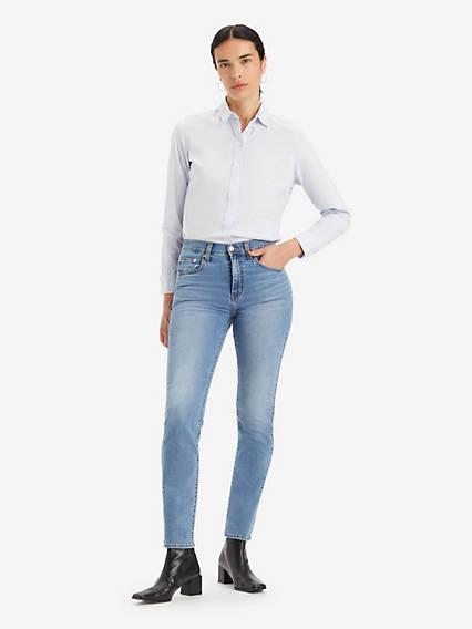 Levi's High Rise Straight Performance Cool Women's Jeans Product Image