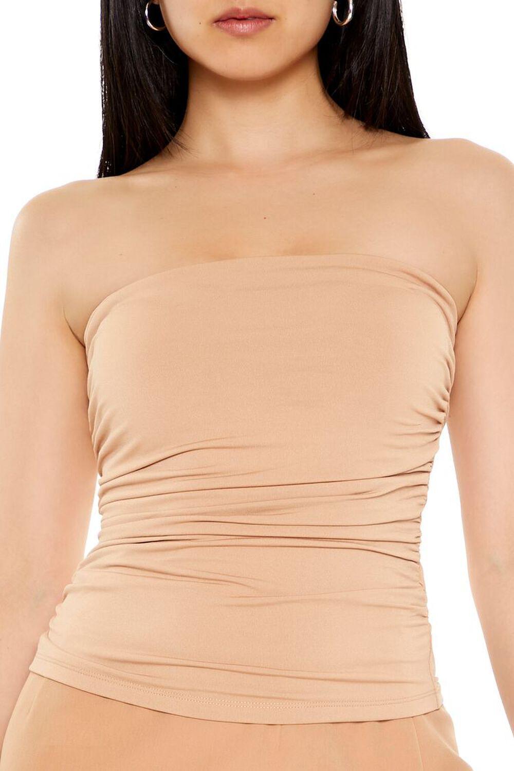 Ruched Tube Top | Forever 21 Product Image