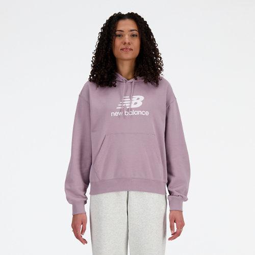 New Balance Women's Sport Essentials French Terry Logo Hoodie Product Image