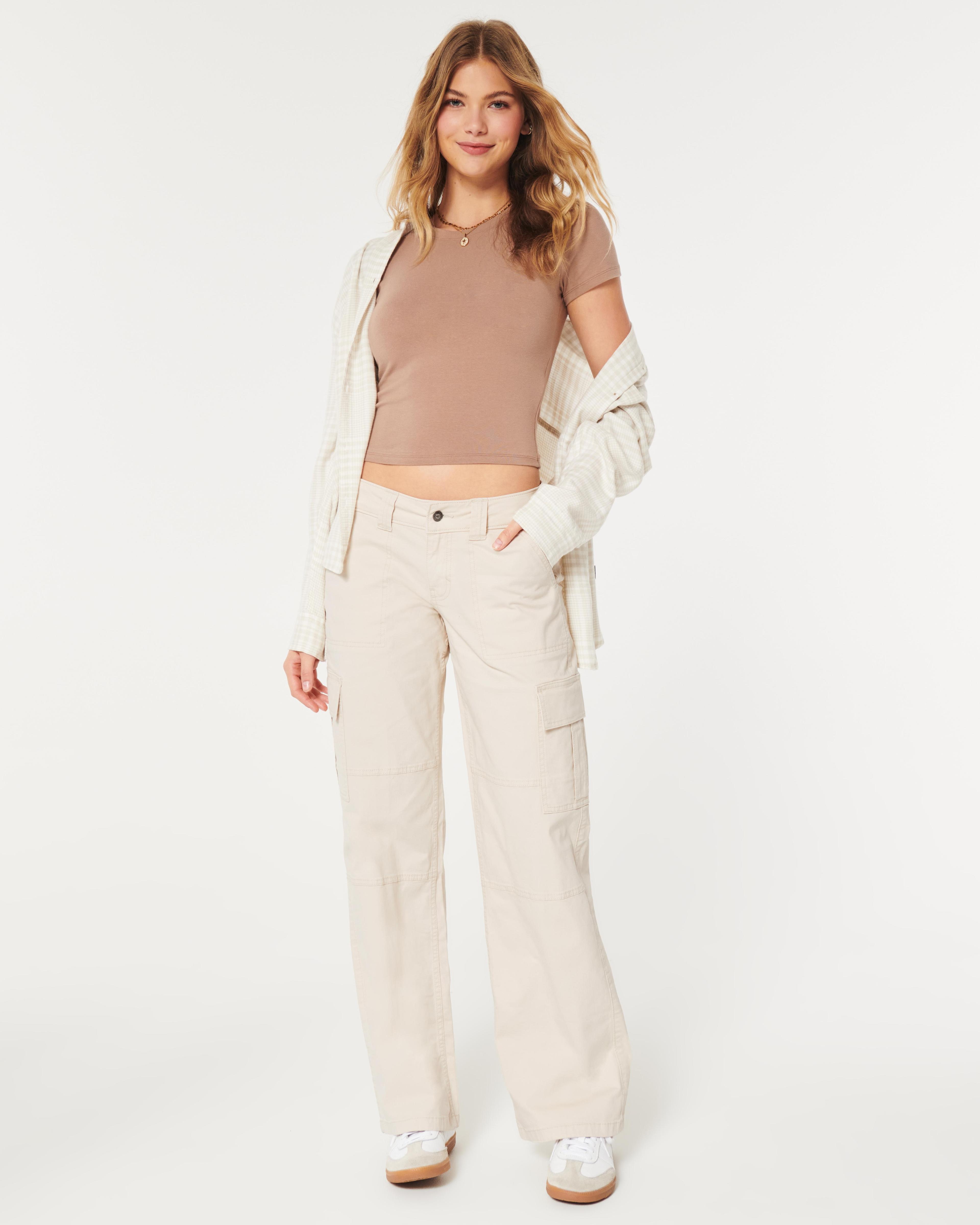 Low-Rise Baggy Cargo Pants product image