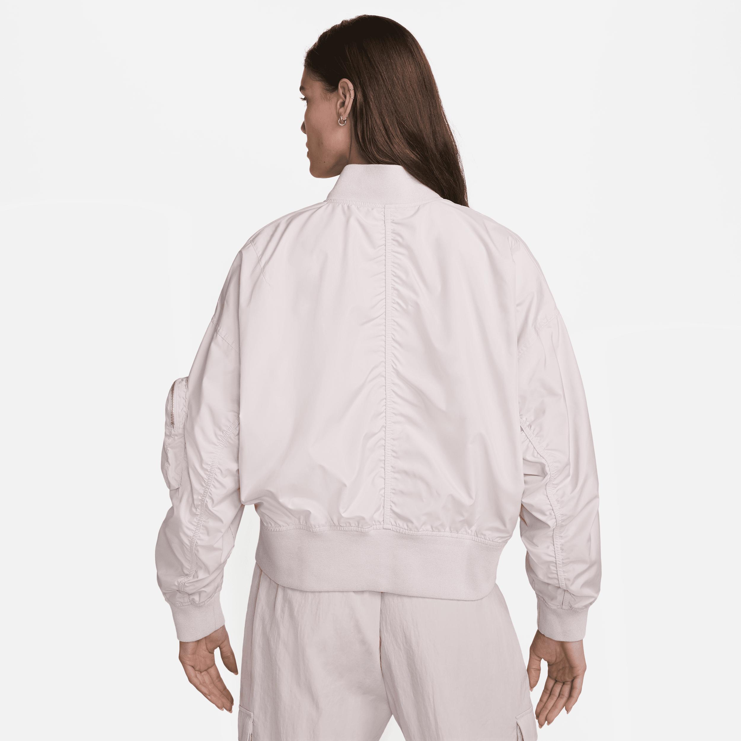 Womens Nike Sportswear Essential Oversized Bomber Jacket Product Image