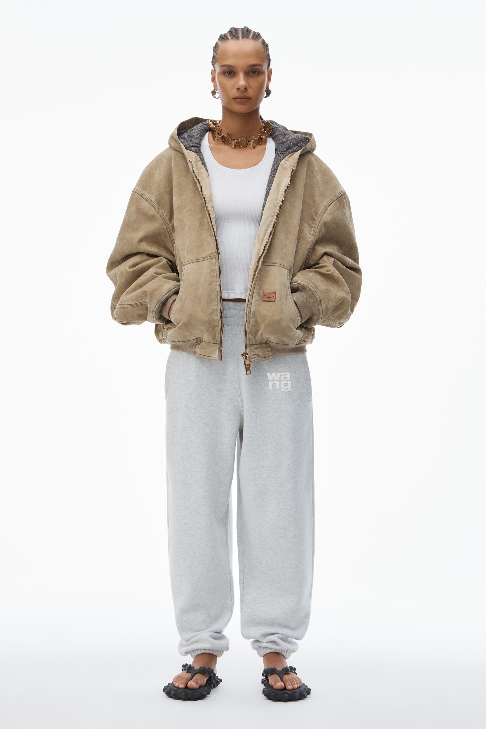 Puff Logo Sweatpant In Structured Terry Product Image