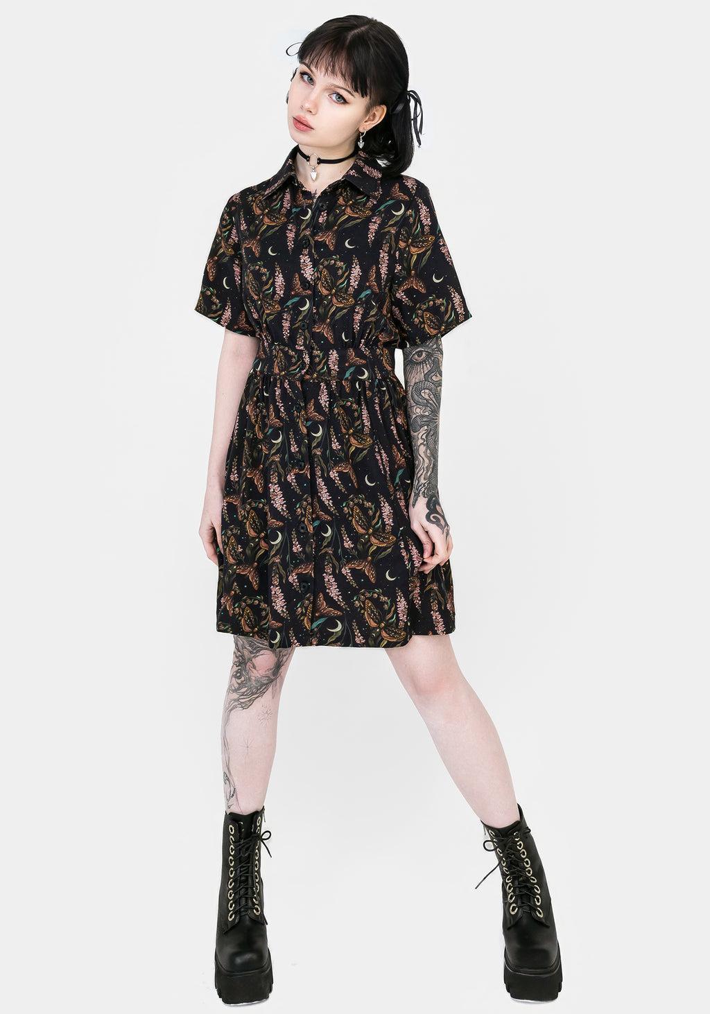 Atropos Mini Shirt Dress Product Image