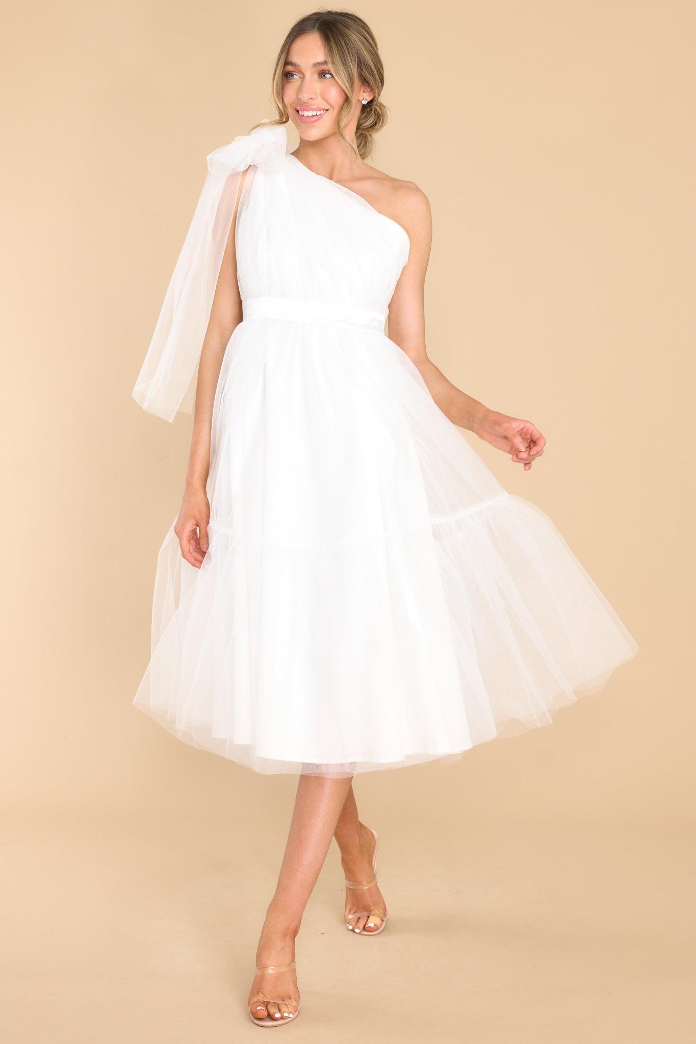 Aura Lifetime Of Love White Dress Product Image