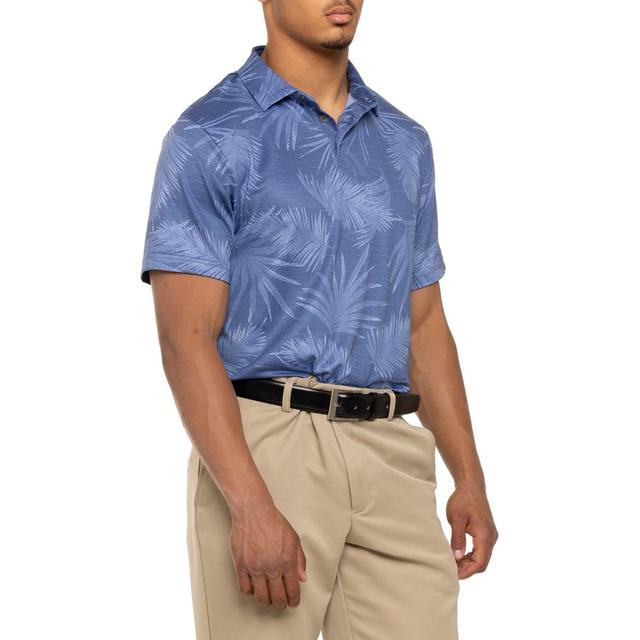 Jack Nicklaus Vacation Print Polo Shirt - UPF 40, Short Sleeve Product Image