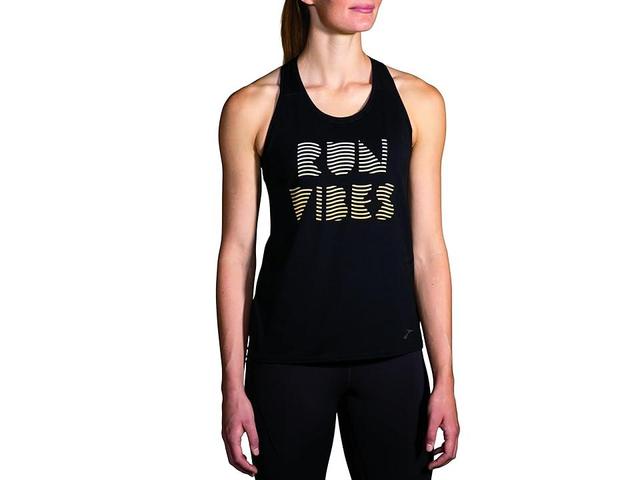 Brooks Distance Tank Top 3.0 Run Vibes) Women's Clothing Product Image