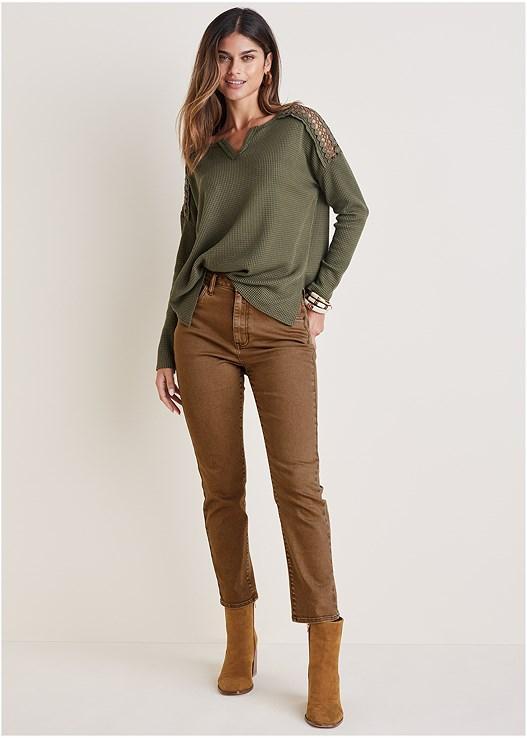 Audrey Straight Leg Jeans Product Image