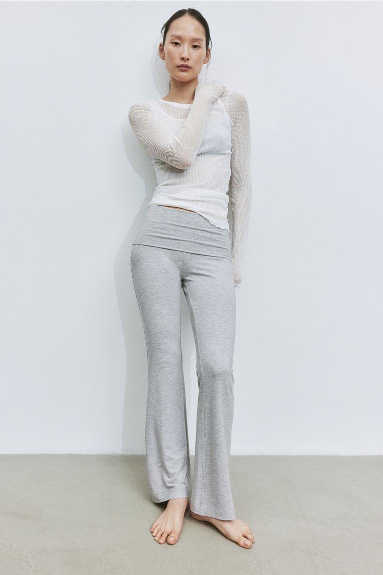 Flared Jersey Pants Product Image