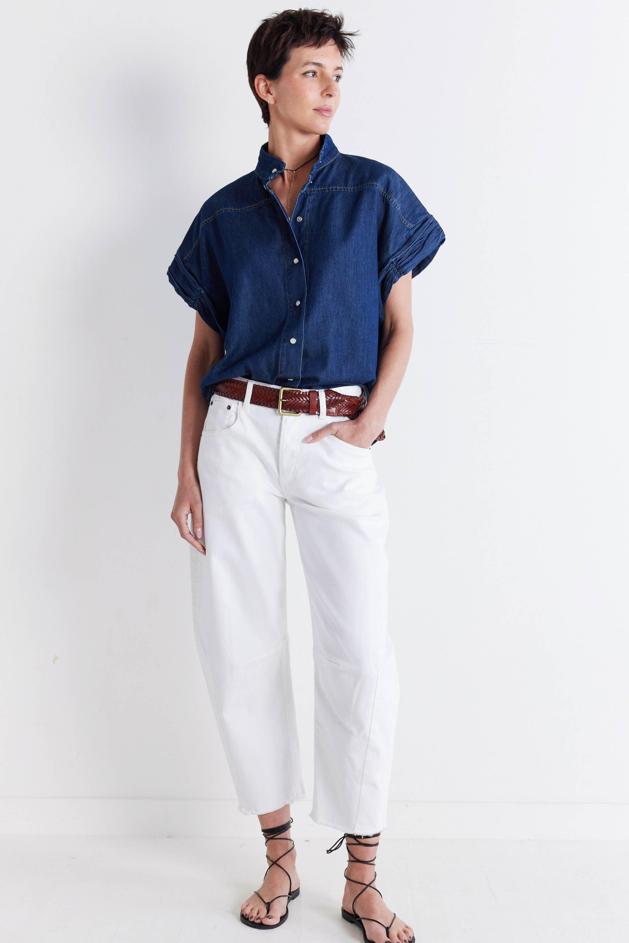 Always Chic Denim Blouse product image