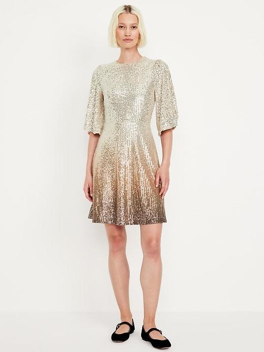 Sequin Mini Dress Product Image