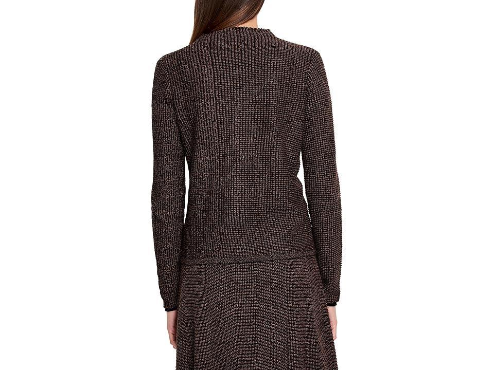 NIC+ZOE Pixel Knit Sweater Multi) Women's Clothing Product Image