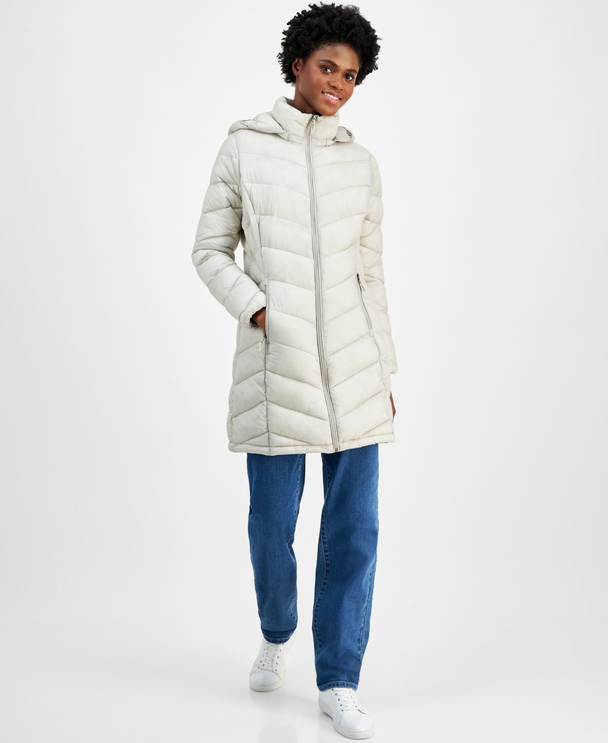 Charter Club Womens Packable Hooded Puffer Coat, Created for Macys Product Image