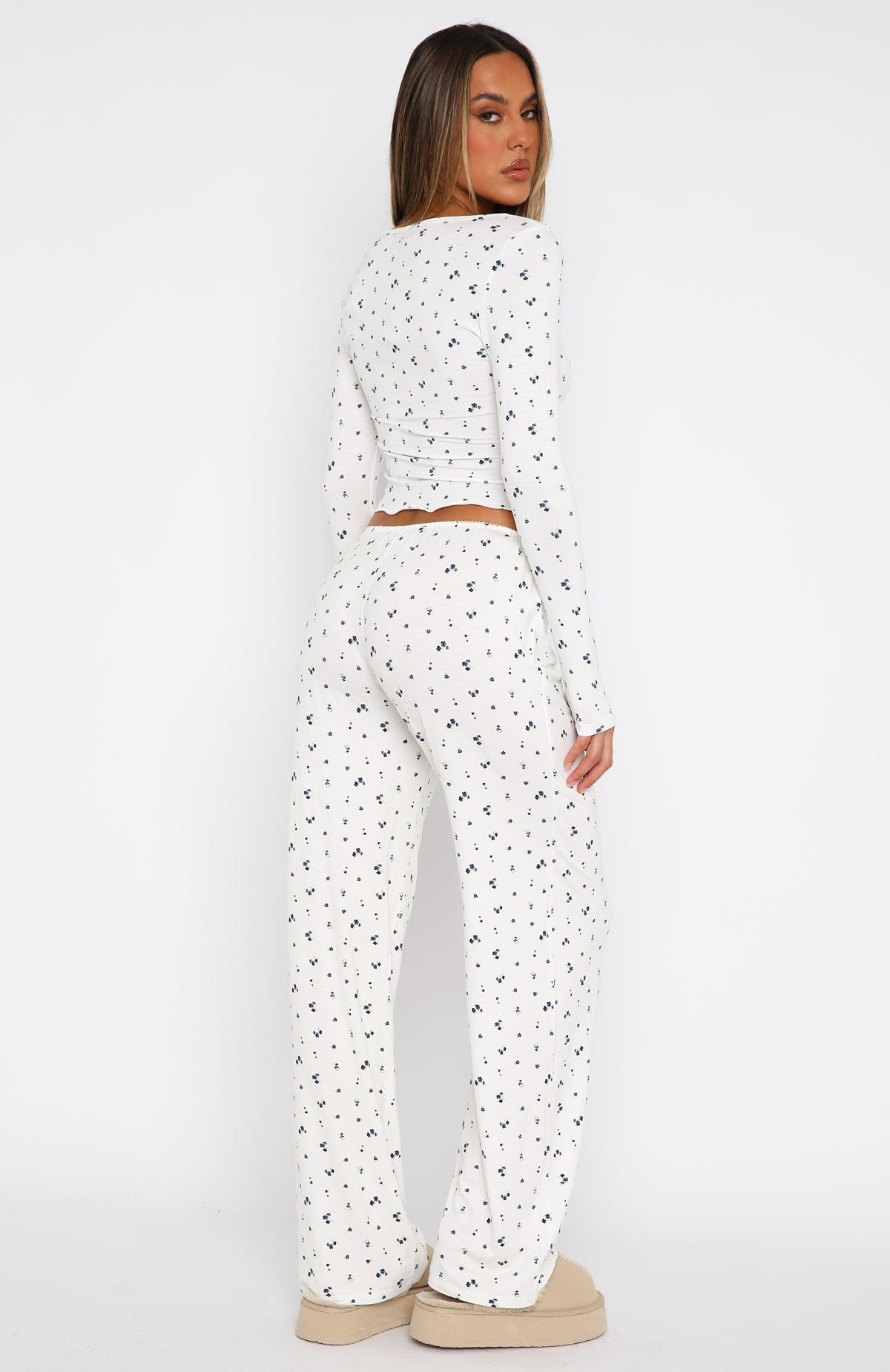 Dreamy Pyjama Pants Ditsy Blues Product Image