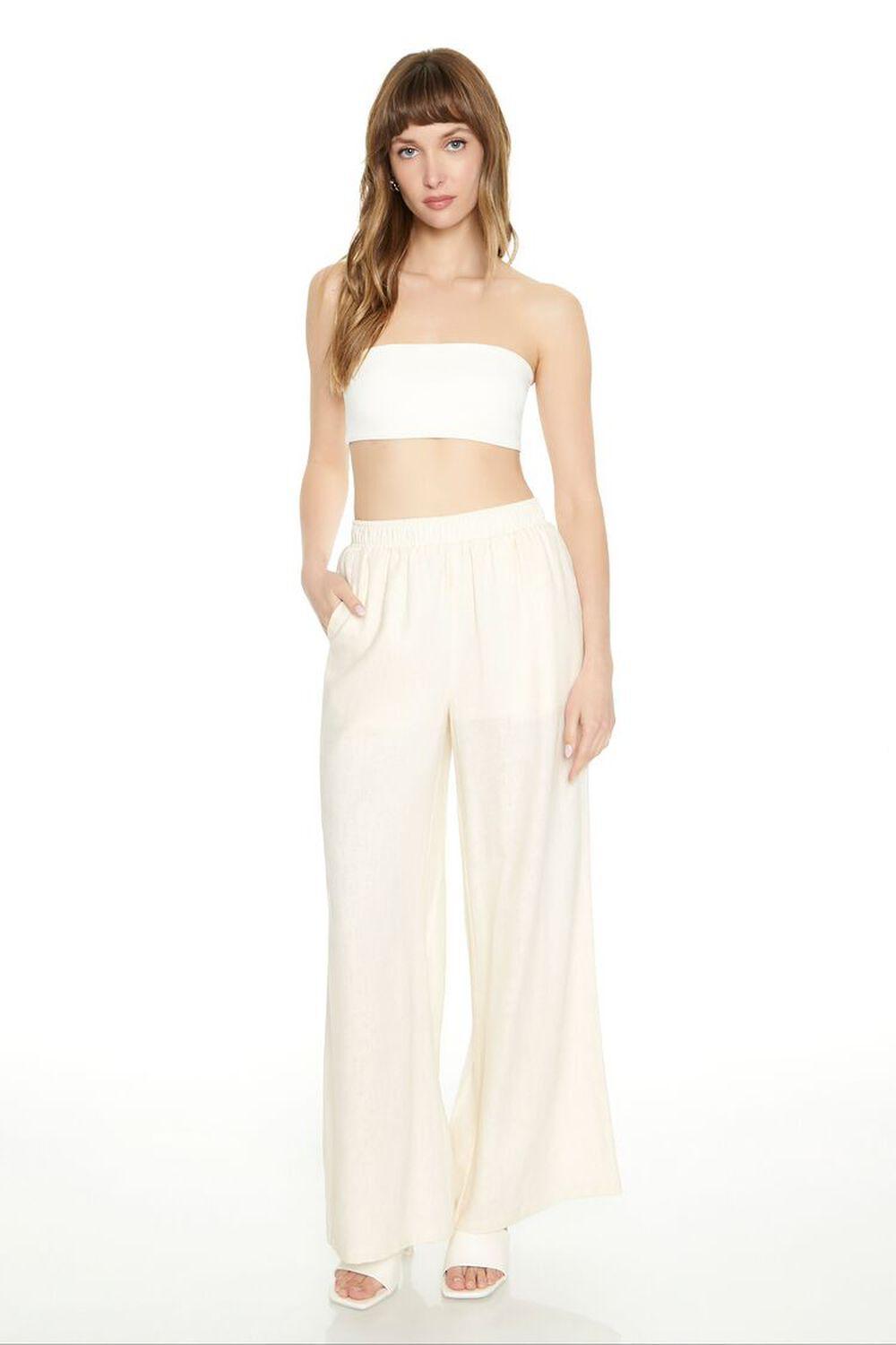 High-Rise Wide-Leg Pants | Forever 21 Product Image