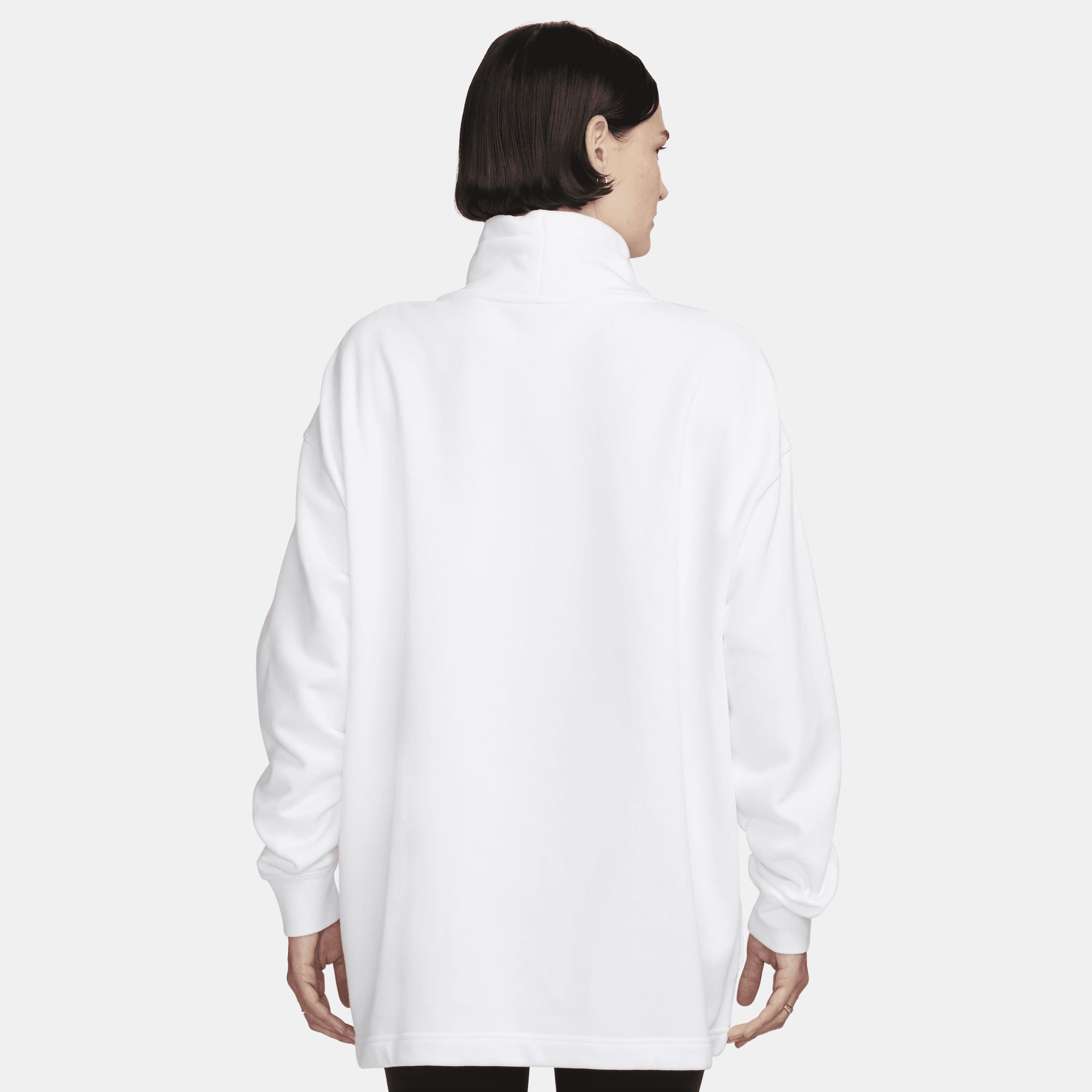 Women's Nike Sportswear Club Fleece Oversized Mock-Neck Sweatshirt Product Image