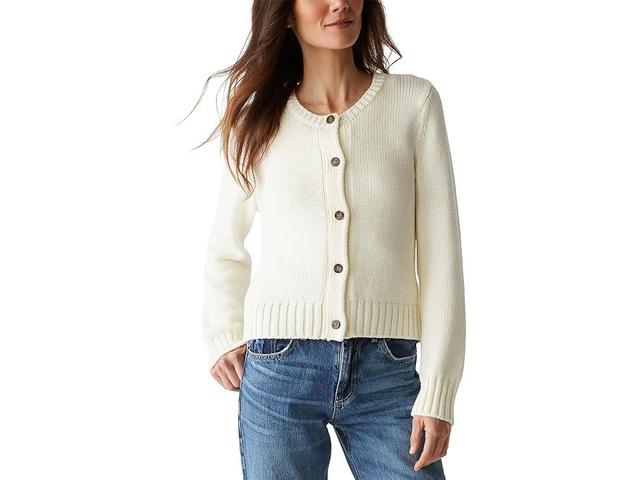 Michael Stars Willa Cardigan (Chalk) Women's Sweater Product Image