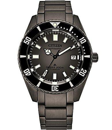 Citizen Mens Promaster Dive Mechanical Automatic Titanium Band Watch Product Image