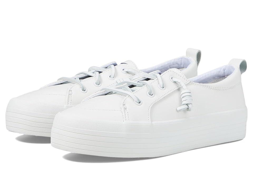 Sperry Crest Vibe Leather Platform Sneakers Product Image