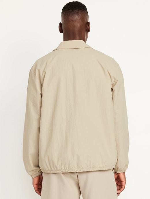 Water-Resistant Snap-Front Jacket Product Image