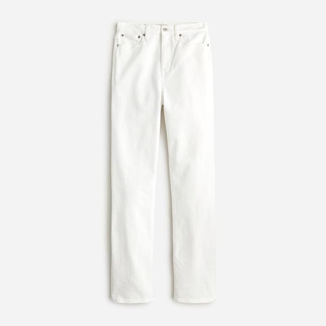 Classic straight jean in white Product Image