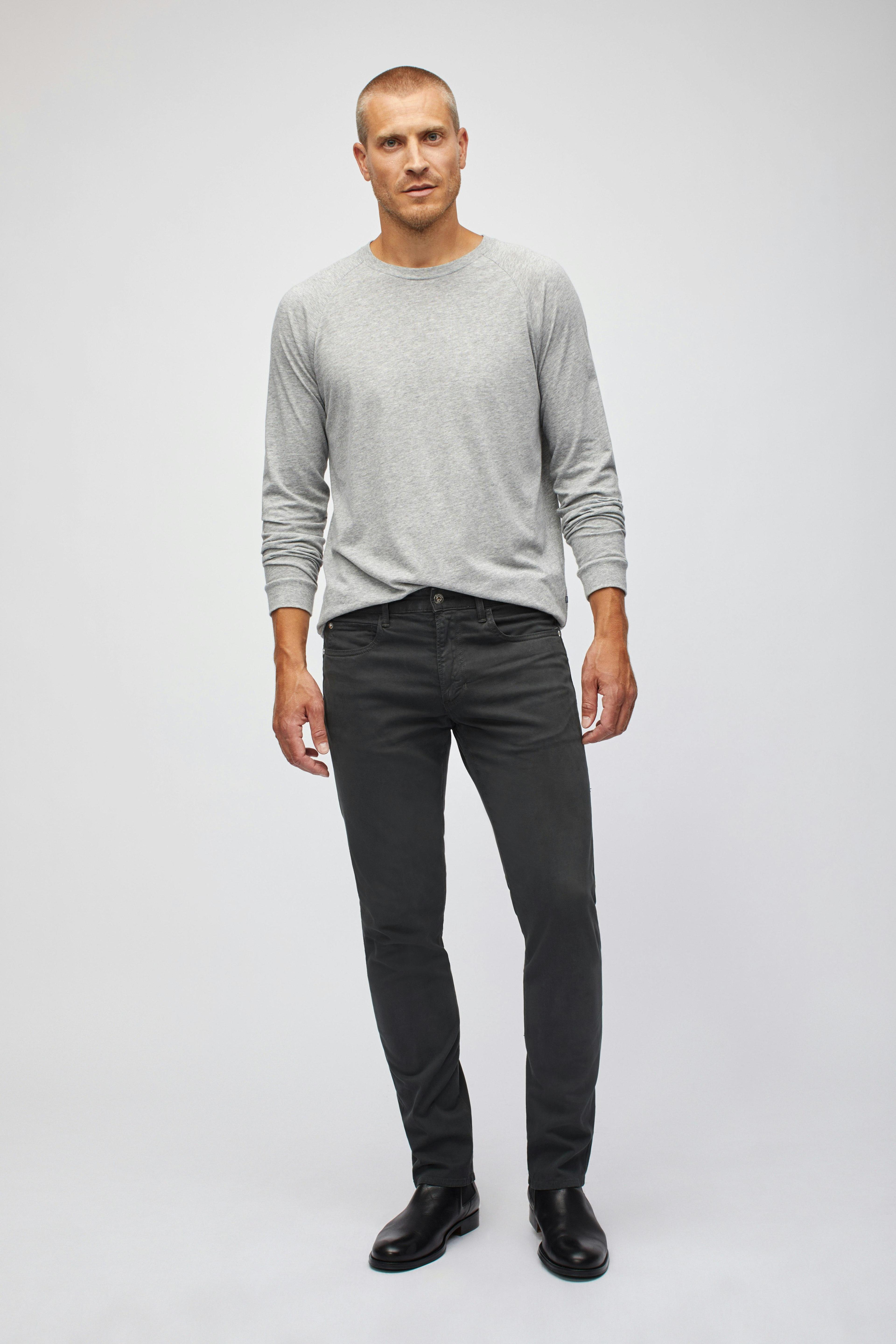 Italian Textured 5-Pocket Pants Product Image