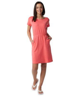 Columbia Womens Pacific Haze Elastic Waist Pocket Dress Product Image