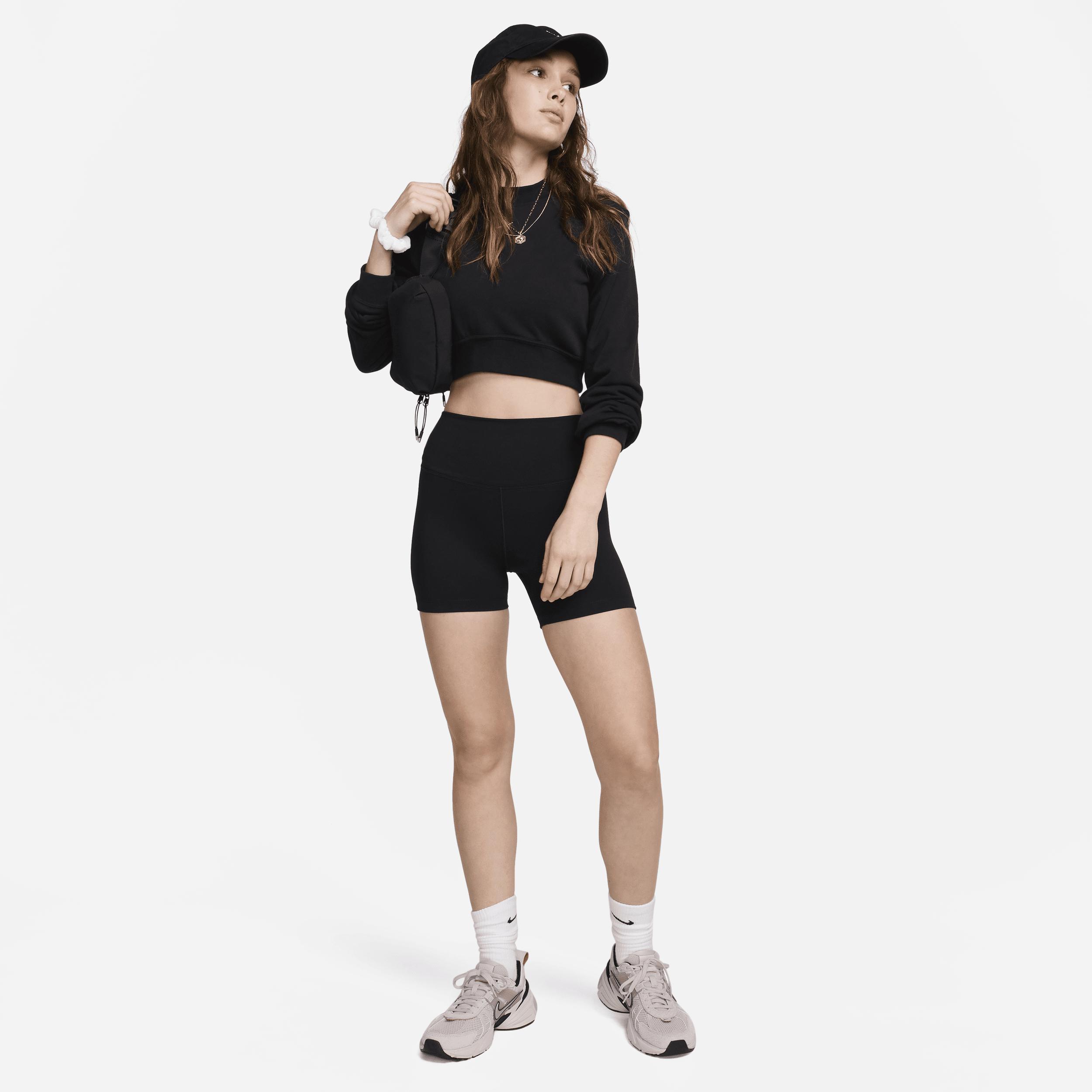 Womens Nike One High-Waisted 5-in. Biker Shorts Product Image