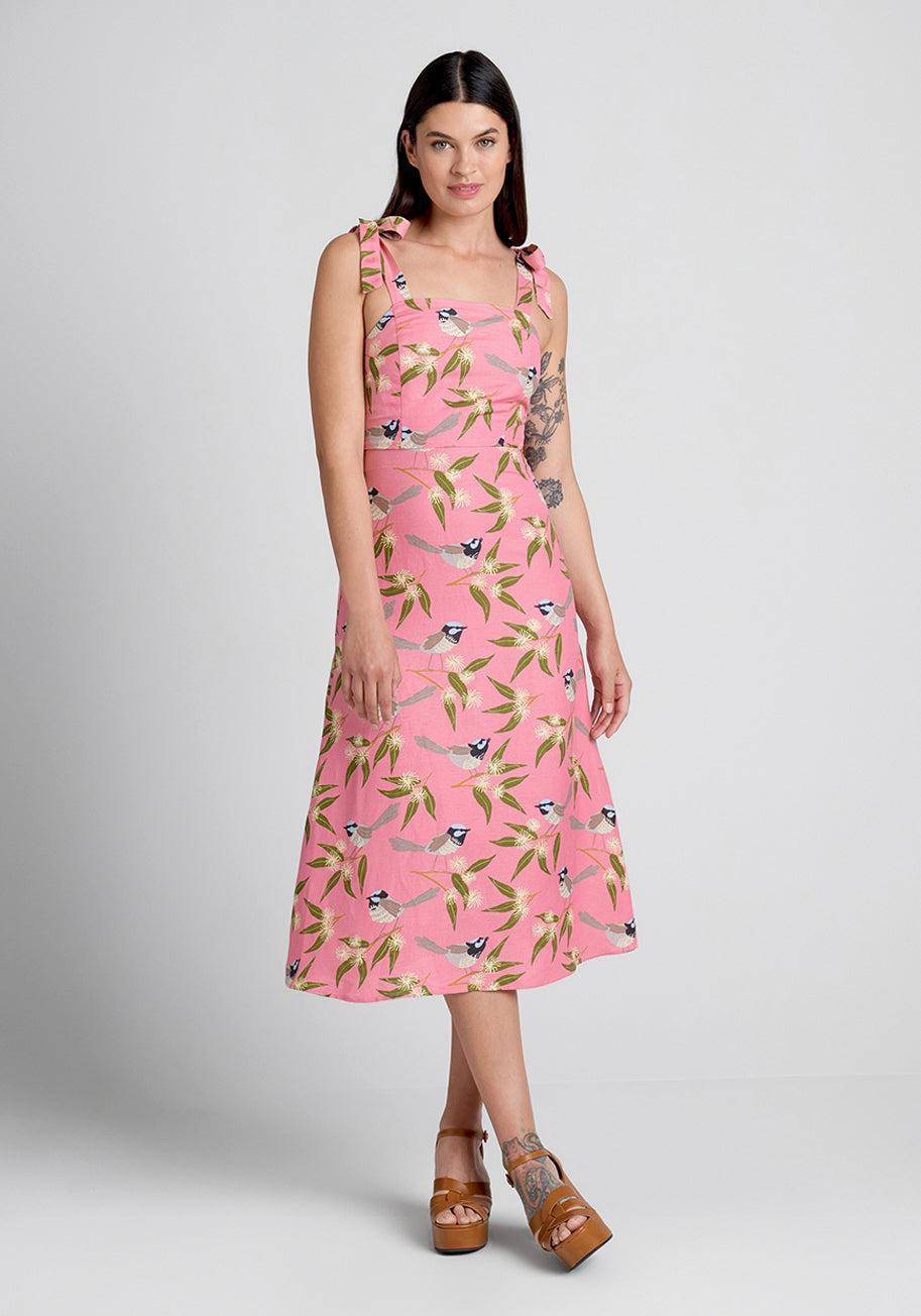 Way Back Wren Midi Dress Product Image