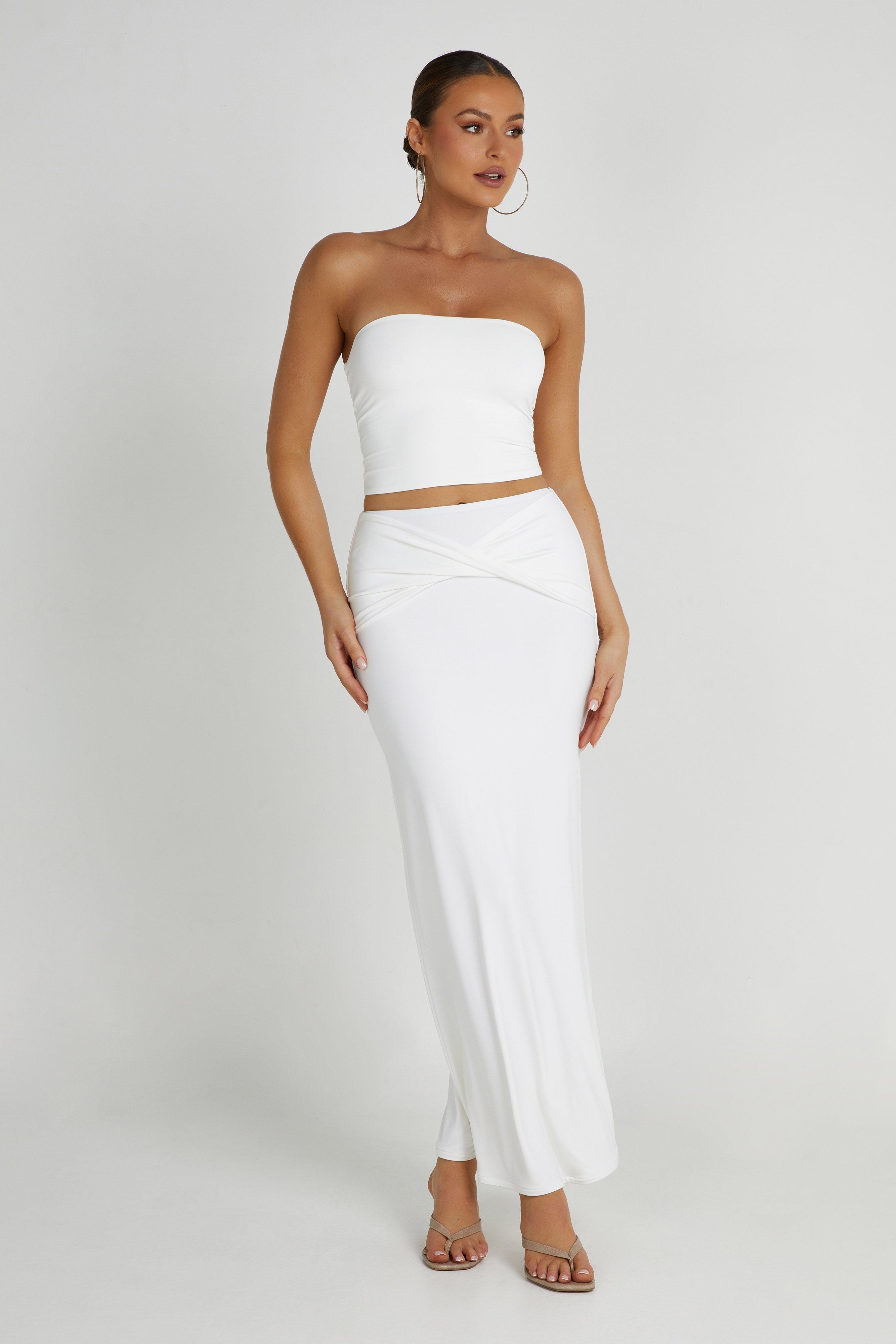 Dakota Tube Top - White Product Image