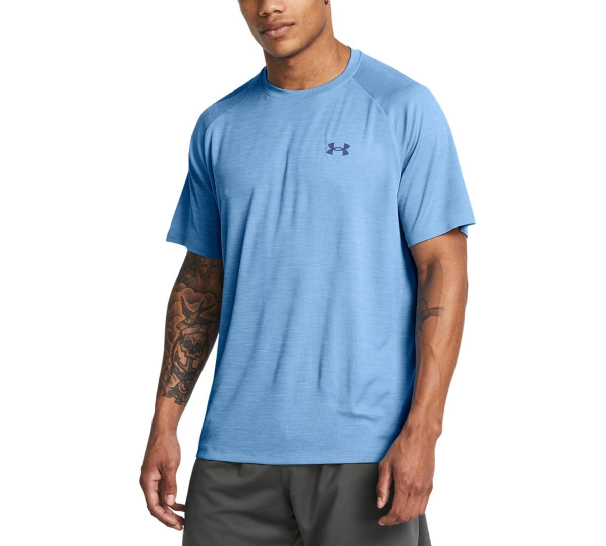 Mens Under Armour Tech Textured Short Sleeve Tee Product Image