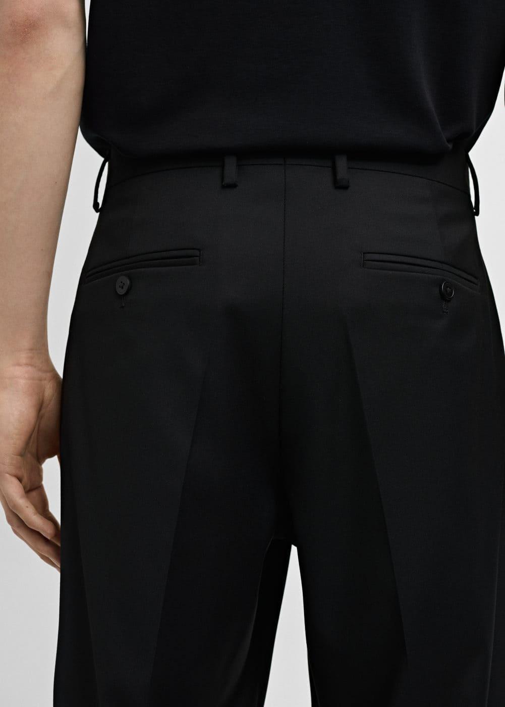 Mango Mens Regular Fit Suit Pants Product Image