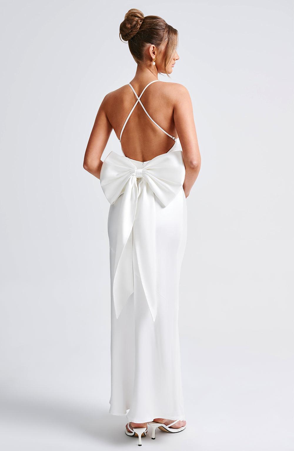 Sarita Maxi Dress - Ivory Product Image