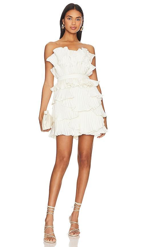 AMUR Reed Pleated Shell Dress Product Image