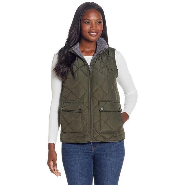 Womens Weathercast Midweight Reversible Vest Product Image