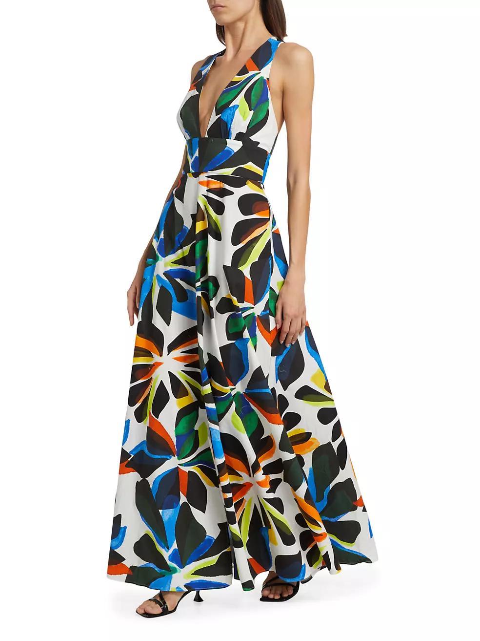 Catarina Balearic Floral Maxi Dress Product Image