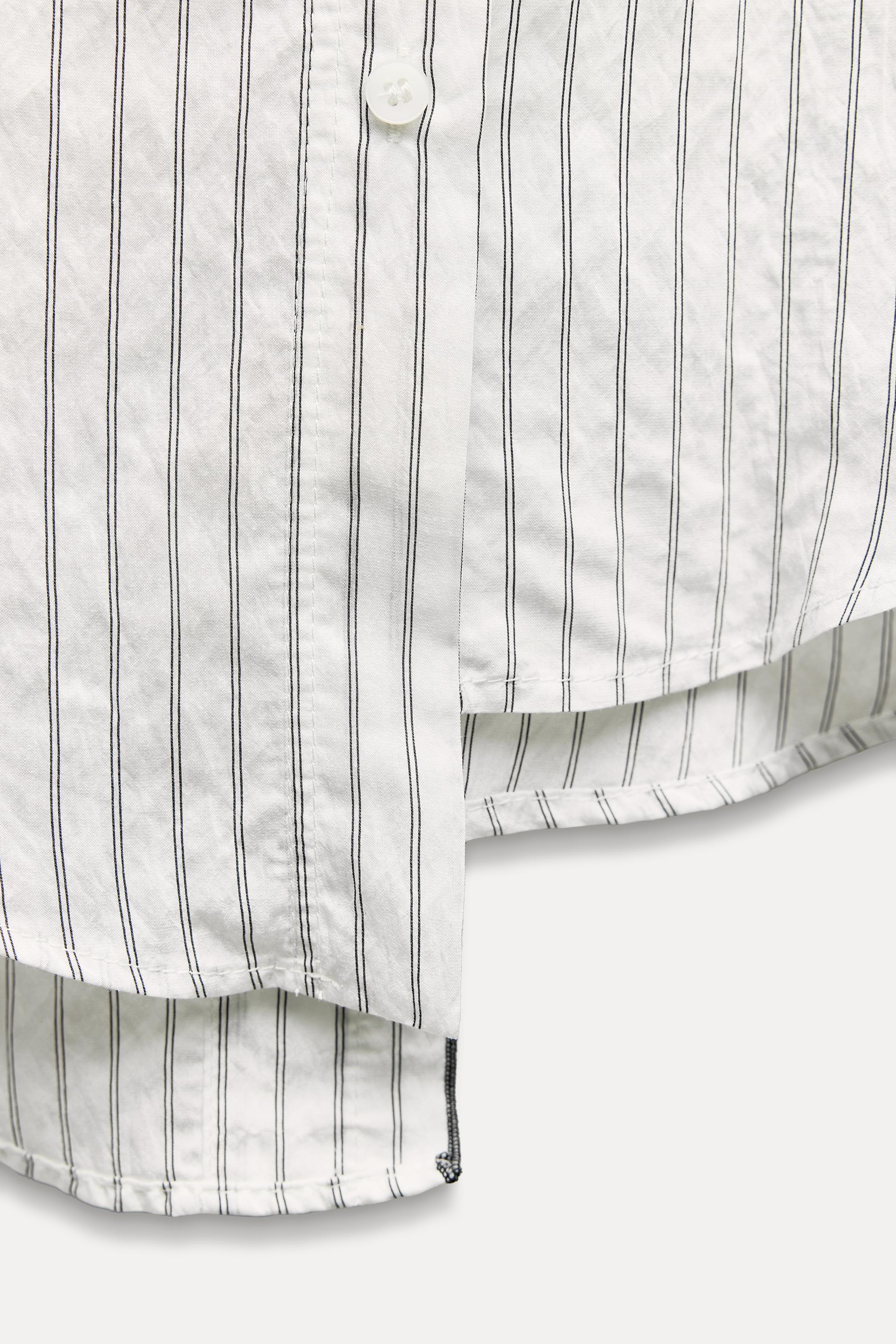 ZW COLLECTION MULTIPOSITIONAL STRIPED SHIRT Product Image