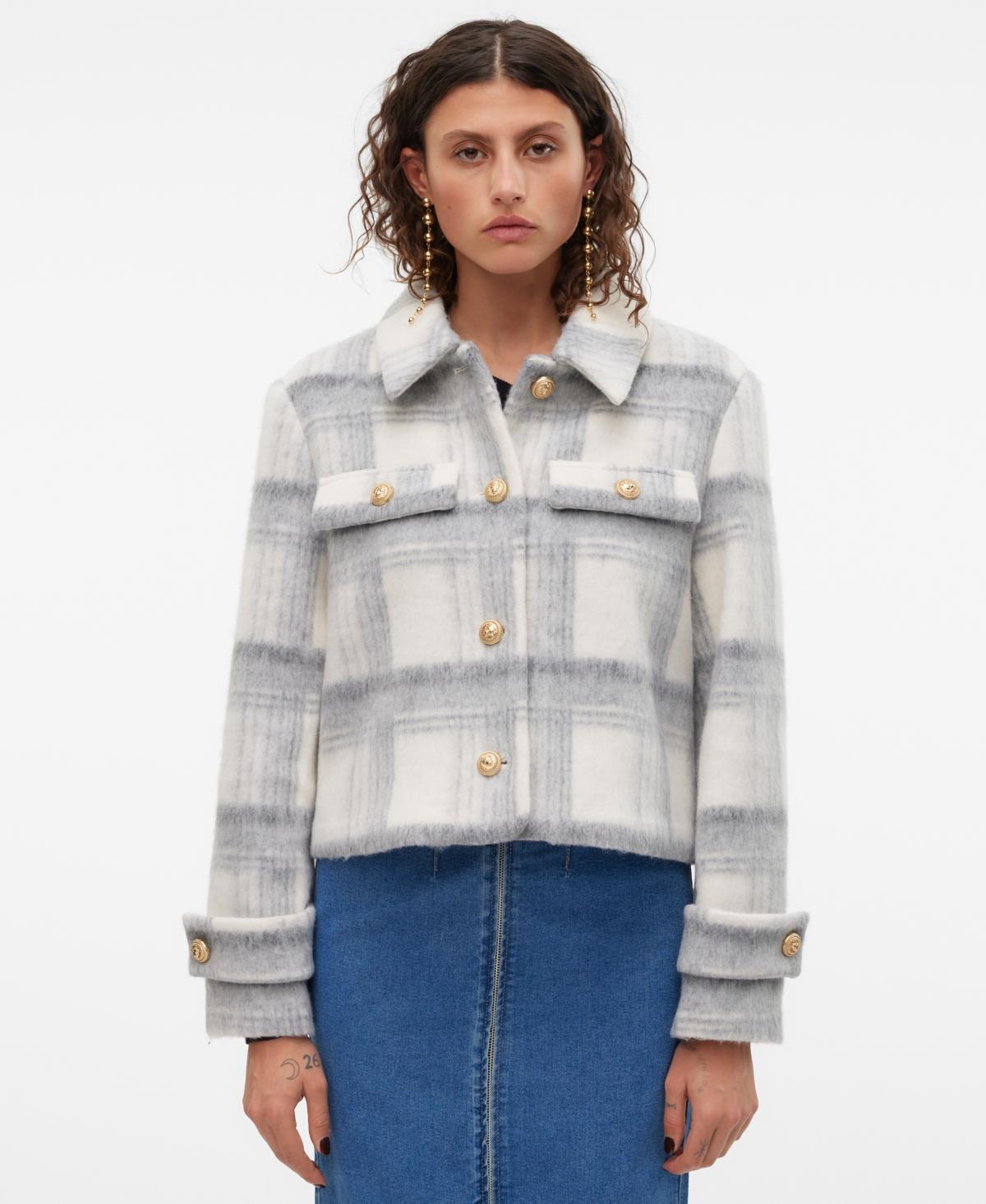 Vero Moda Womens Zilja Plaid Jacket Product Image