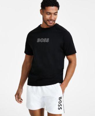 Boss By Hugo Boss Mens Logo Graphic T Shirt Logo Print 6 Swim Trunks Created For Macys Product Image