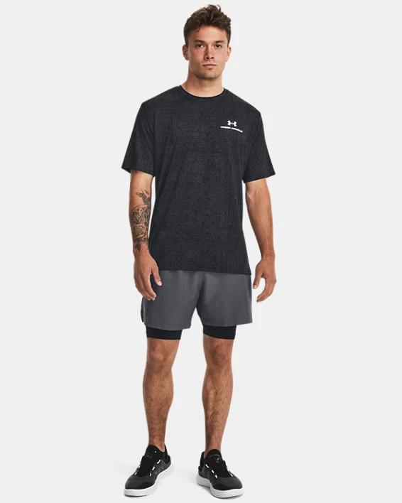 Men's UA RUSH™ Energy Print Short Sleeve Product Image