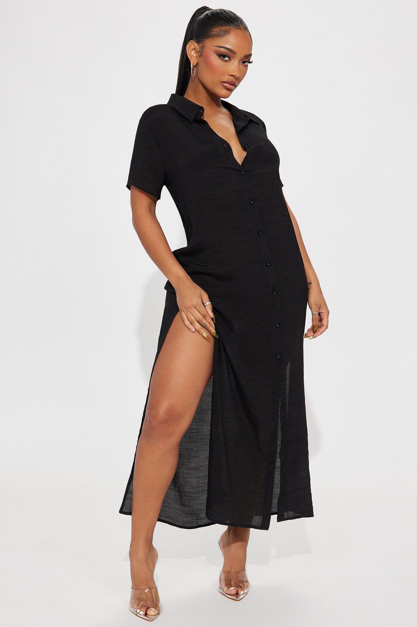 Alia Maxi Dress - Black Product Image