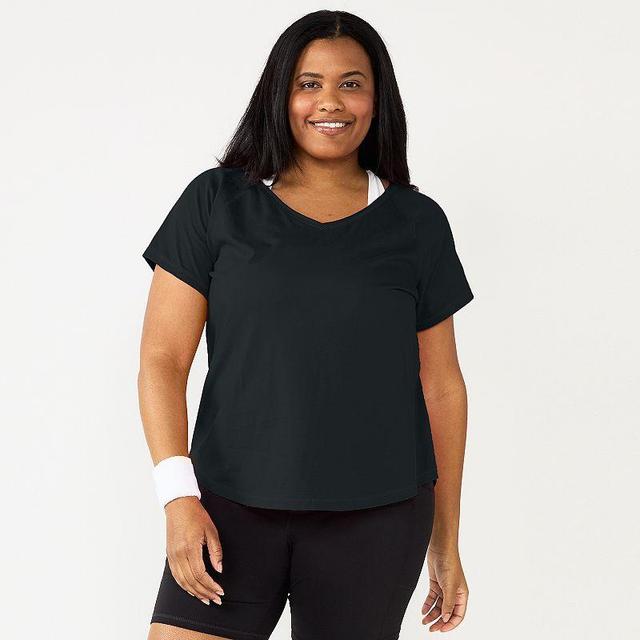 Plus Size Tek Gear Core V-Neck Tee, Womens Product Image