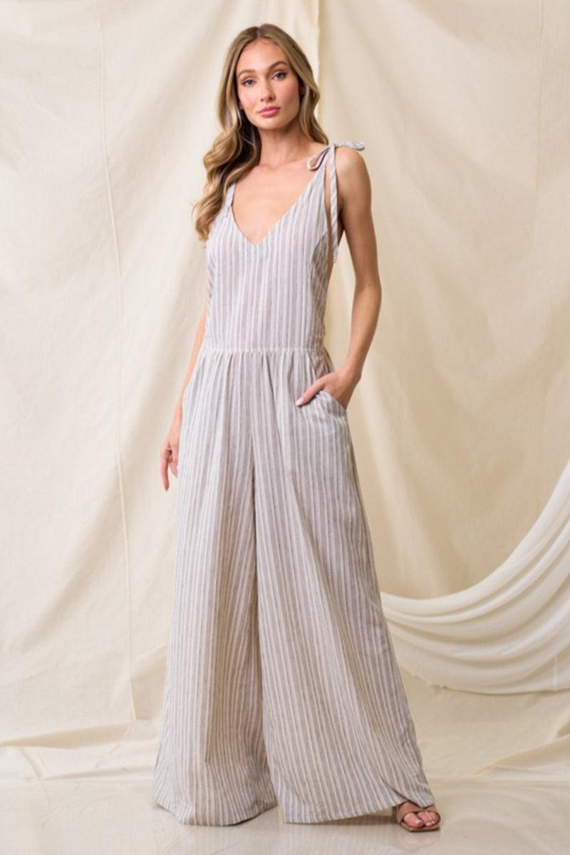 Autumn Linen Jumpsuit Product Image